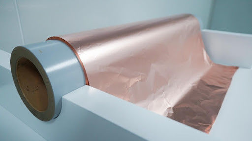 4.5μm Двусторонняя яркая литийная батарея из меди